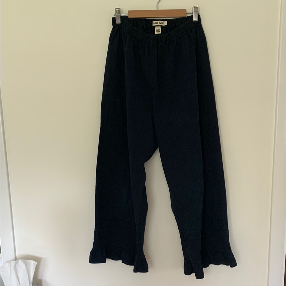 SOLD Rudy Jude Pillowcase Pants - black indigo